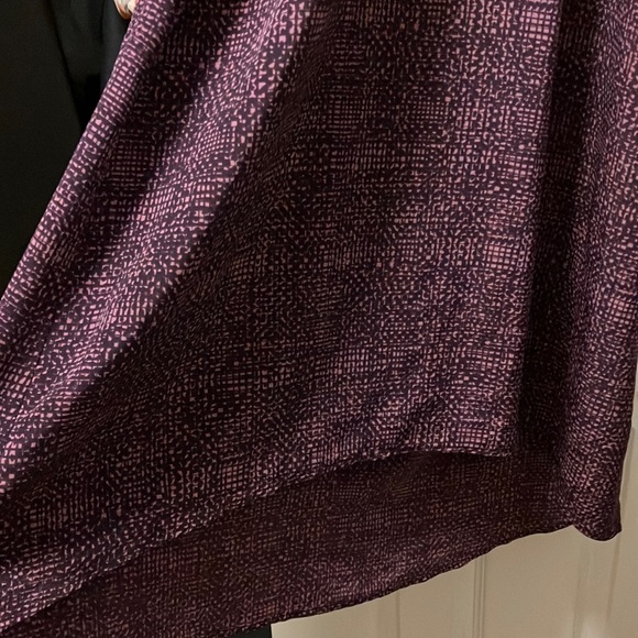 Prologue Purple Ruched Dolman Sleeve Sweater Dress - Picture 3 of 8